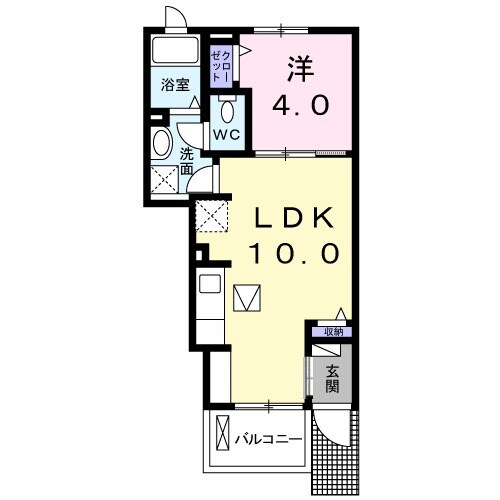 クリッター カントリーの間取り
