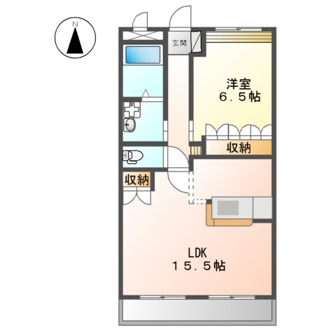 アクア フィールドの間取り