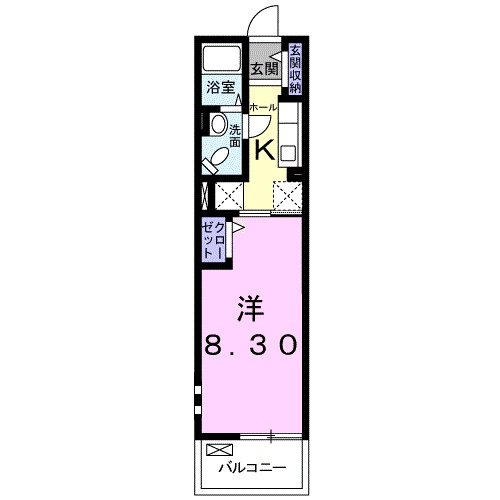 ル プチ モンドの間取り