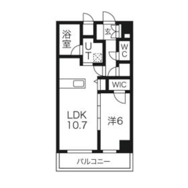 サンファーロ新都心の間取り