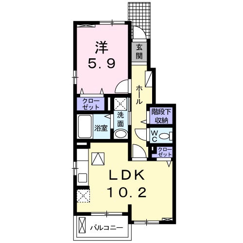 HYT town Bの間取り