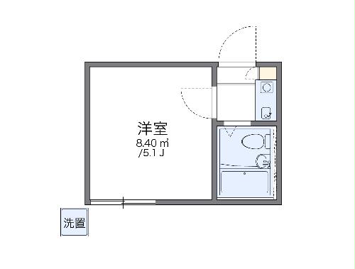 レオパレス大宮第1の間取り