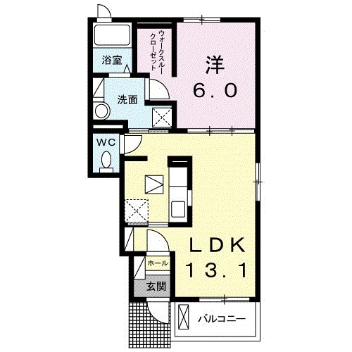 メゾン ルボールの間取り