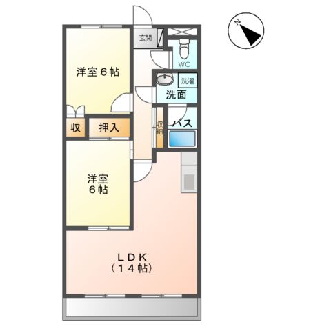 グランドール十王の間取り