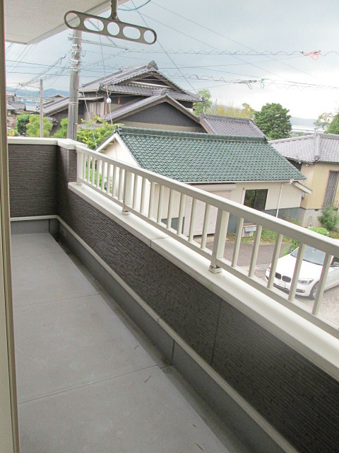 12/24 バルコニー