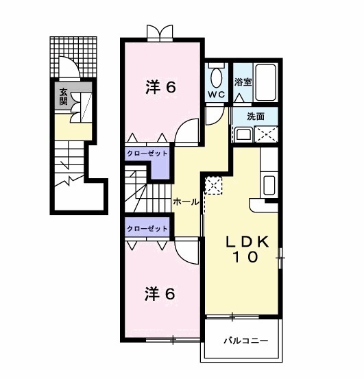 ハイツ ナリッシュ 3の間取り