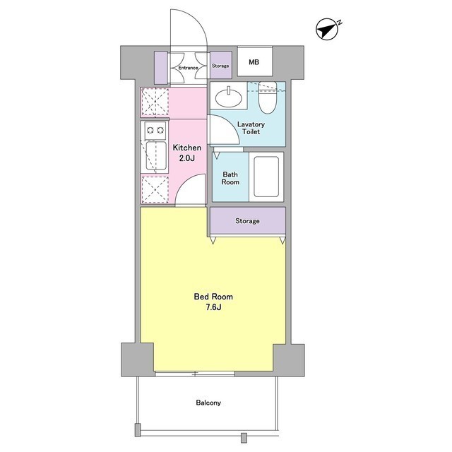 スタイリオ下丸子の間取り