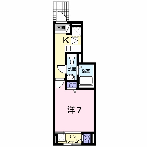 グランツ由比ガ浜の間取り