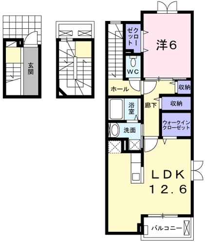 ルピナスCの間取り