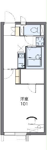 レオネクストコスモⅡの間取り