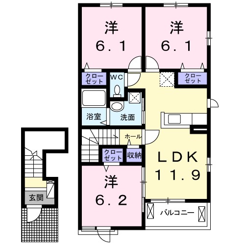 ブリッサⅣの間取り