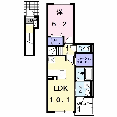 コンフォートの間取り