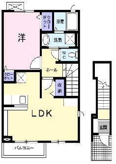 フィオーレの間取り