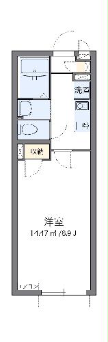 クレイノアビタシオンシグマの間取り