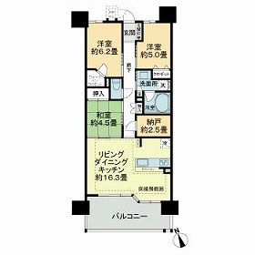 ライオンズ半田プレステージレジデンスの間取り