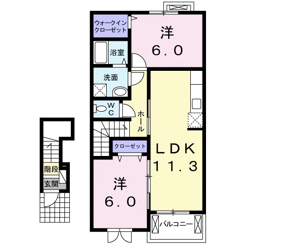 ルミエールの間取り