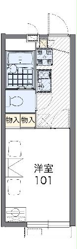 レオパレスEarlyPlantの間取り