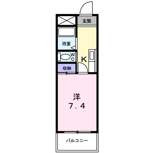 ヴィラアベニューの間取り