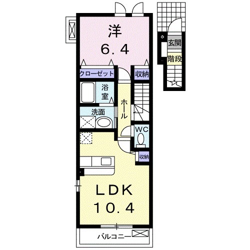 シプリエールIの間取り