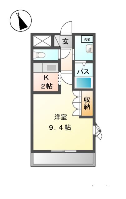 エンプレスKの間取り