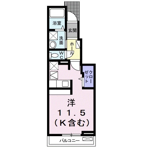 プチプランシュ C+の間取り