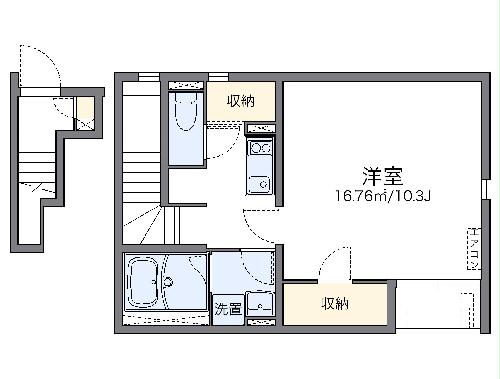 レオネクストロジュマン奈良の間取り