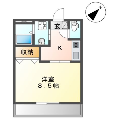 シャトレーンの間取り