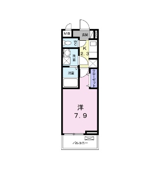 サウスⅡの間取り