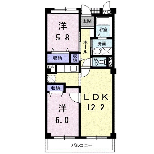 グランピアの間取り