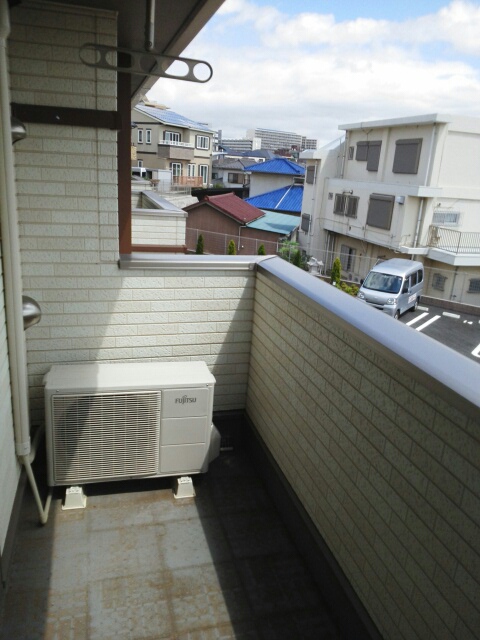 12/24 バルコニー
