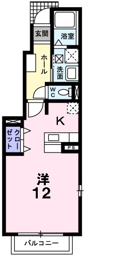 ラフレシールの間取り