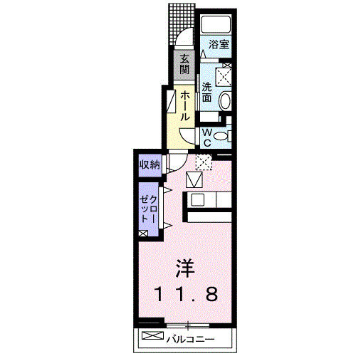 プリムラの間取り
