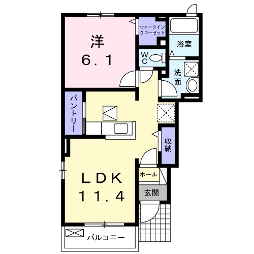 グレイスの間取り