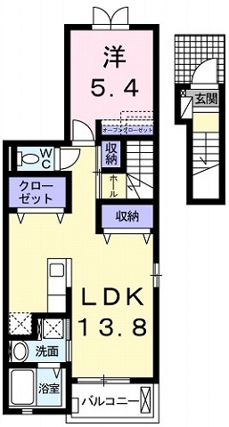 サンエミーの間取り