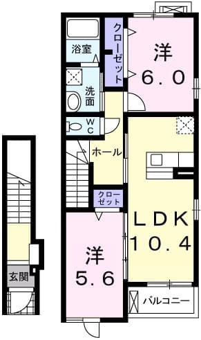エル・東山の間取り