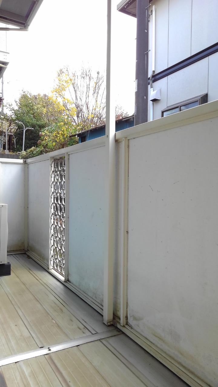 11/22 バルコニー