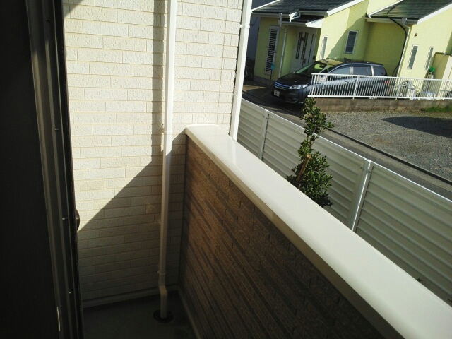 12/27 バルコニー