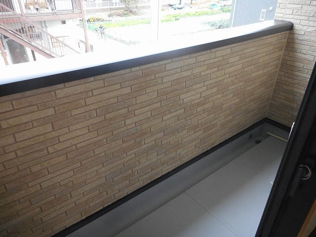 12/24 バルコニー