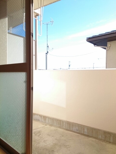 12/24 バルコニー
