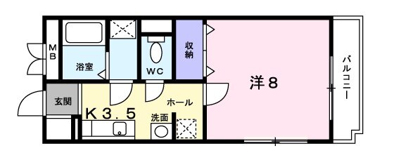 アネーロ・ヒルの間取り