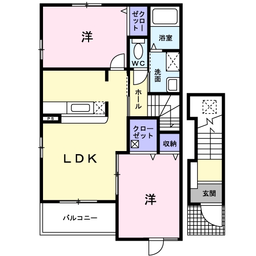 アルドーレの間取り