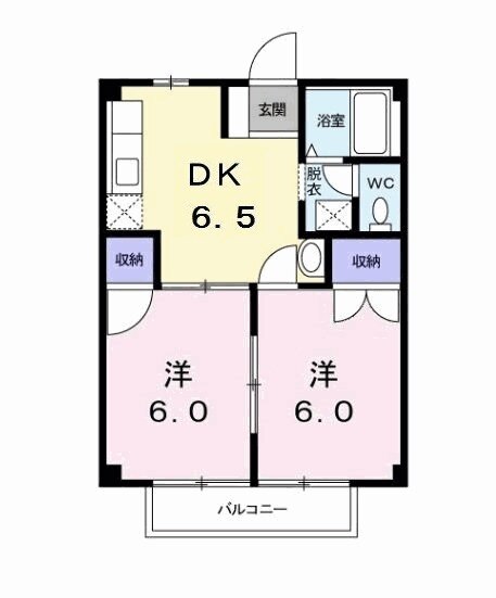 グリーンエポックの間取り