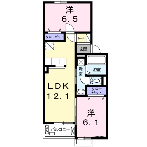カルトッフェルの間取り