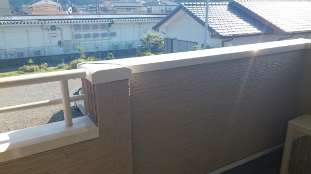 10/20 バルコニー