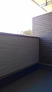 9/20 バルコニー