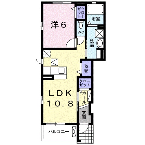 パーチェの間取り