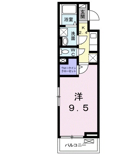 03030号室の間取り