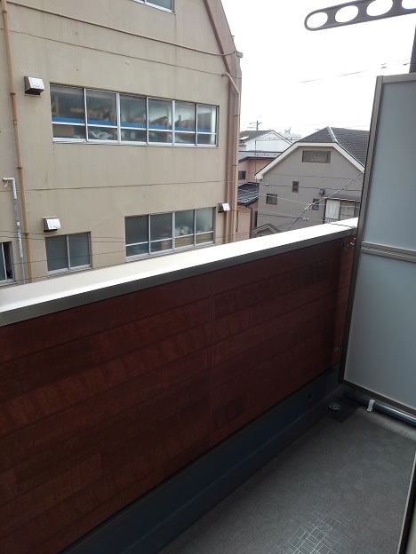 12/26 バルコニー