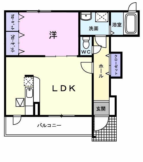 カレントの間取り