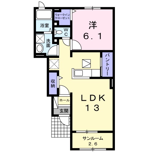 グローヴⅢの間取り